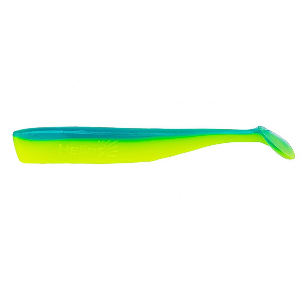 Виброхвост Helios Chebak 3,15"/8 см, цвет Blue Lime 7 шт HS-3-040 , 